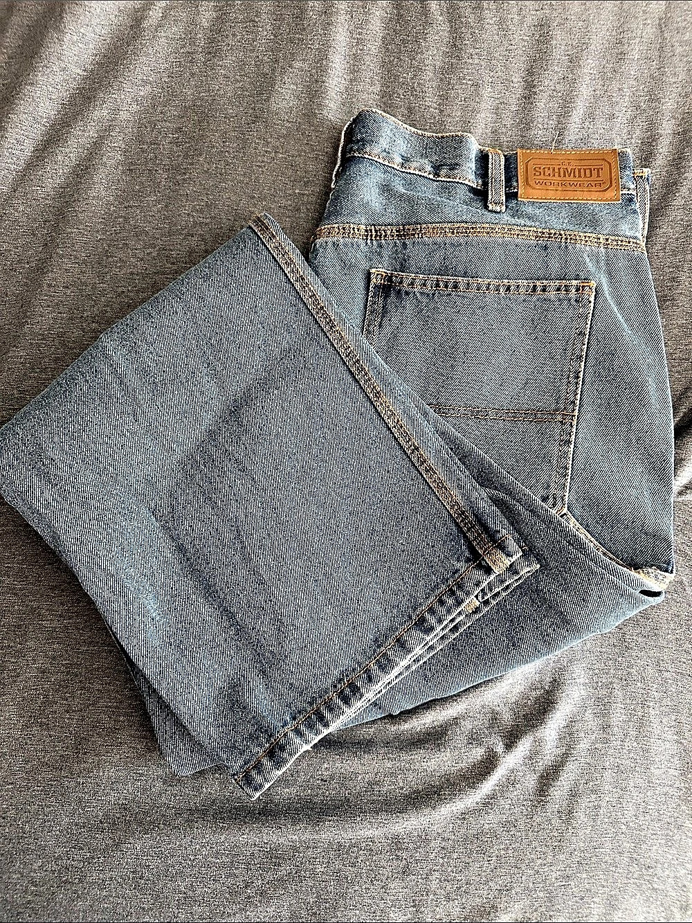 Schmidt Workwear 19-R248-1F Men's Straight Jeans Waist 38